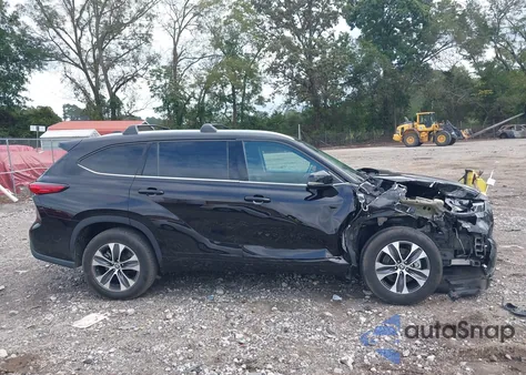 2020 Toyota Highlander Xle из США, поврежденный, VIN 5TDGZRAH9LS001078